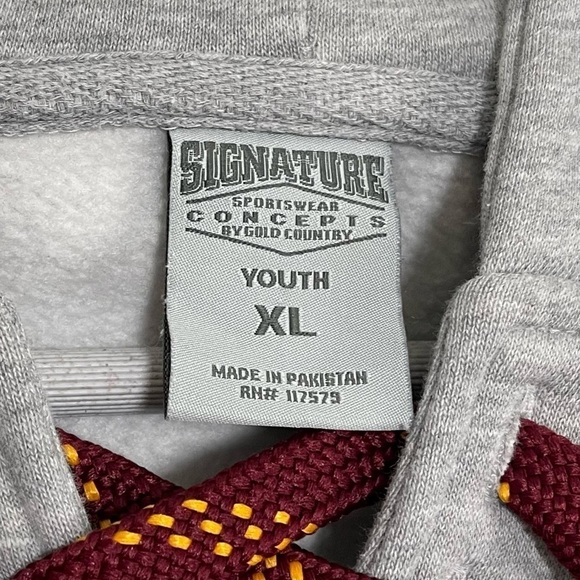 Y2K Minnesota Gophers Hockey Hoodie Sweatshirt - Picture 3 of 4